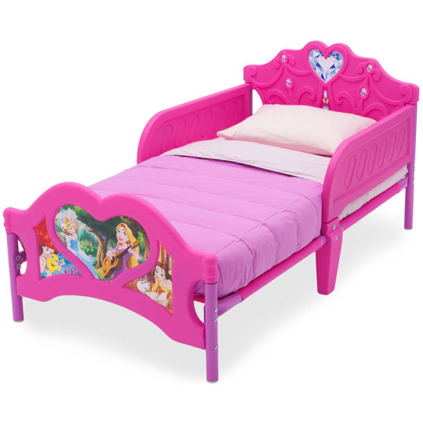 Delta Children Disney Princess Carriage Convertible Toddler Bed